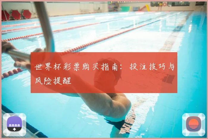 世界杯彩票购买指南:投注技巧与风险提醒